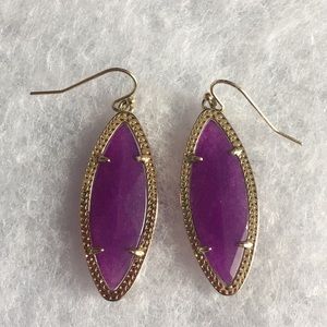 Kendra Scott Jewelry - Kendra Scott purple earrings Kendra Scott Jewelry - Kendra Scott purple earrings